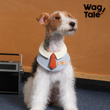 Product photo: Retro Revival — Office-Style Dog Bandana.