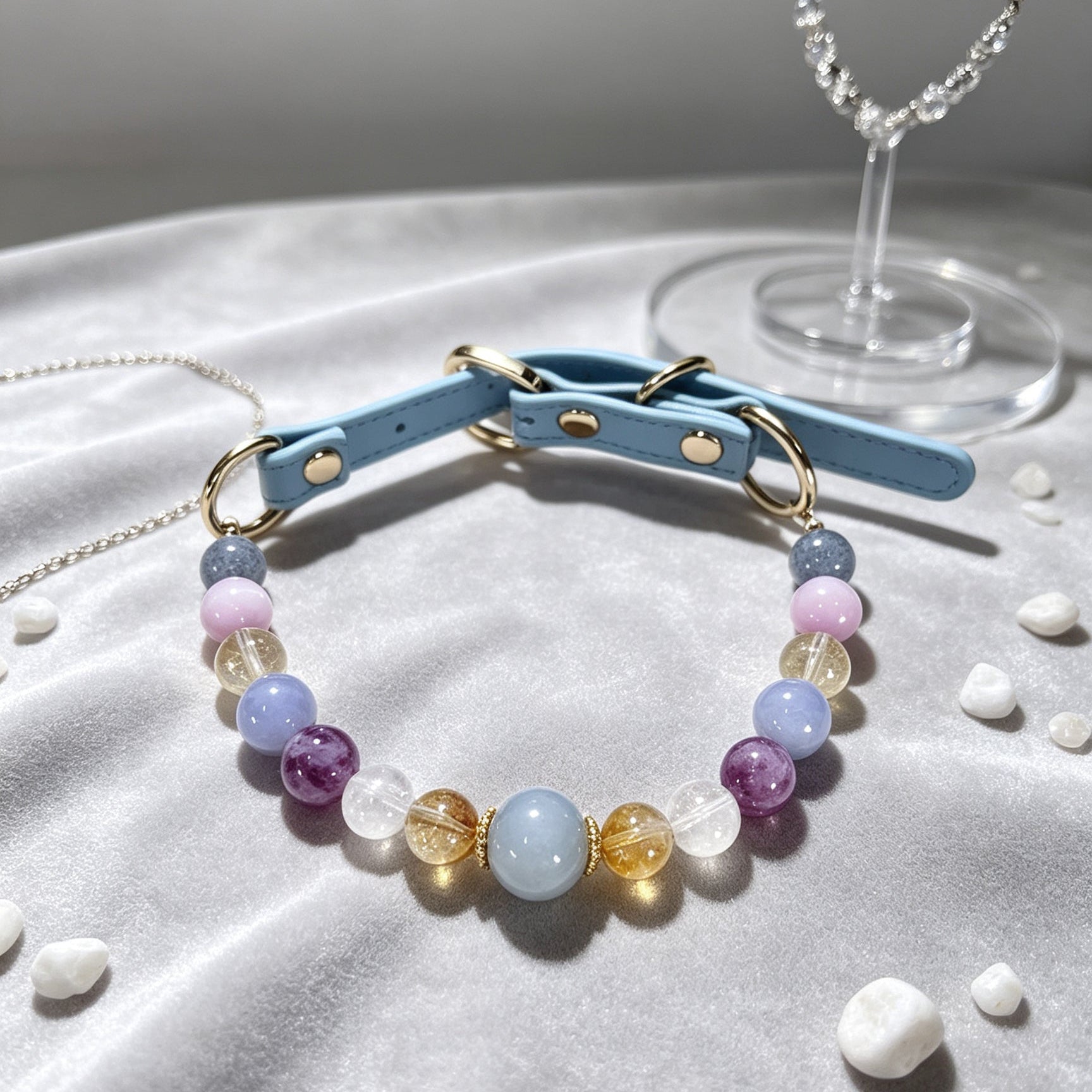 Multi‑Stone Collar