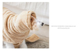 Product photo: Plush Dry-Off — Quick-Dry Dog Bath Robe.