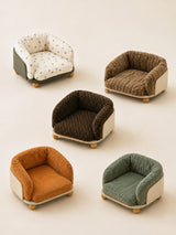 Product photo: Cotton Comfort Lounge — All-Season Pet Sofa Bed.