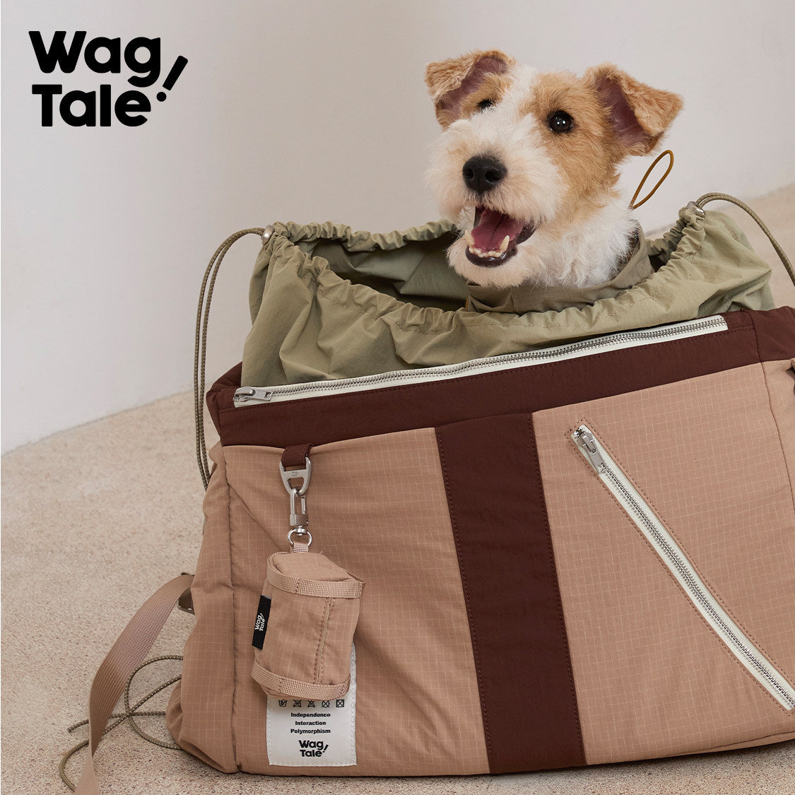 All-Weather Waterproof Pet Carrier Bag, product photo