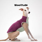 Anti-Static Thermal Tencel Dog Vest, Raspberry & Mint color