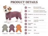 Cloud cooling dog suit fabric composition, care, fit, colors and material details