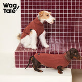 Cloud Warm Thermal Dog Vest, Cinnamon Red color