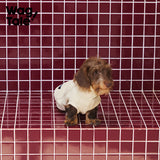 Cloud Warm Thermal Dog Vest, Khaki White color