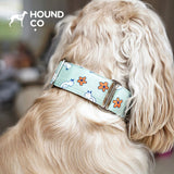 Cuckoo Cotton Martingale Dog Collar dog product view 02