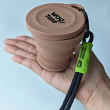 Foldable Outdoor Pet Water Bowl, product photo