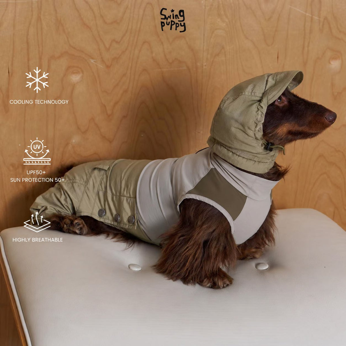 Wanderwild Cool Sprint | Cooling Four-Leg Dog Suit