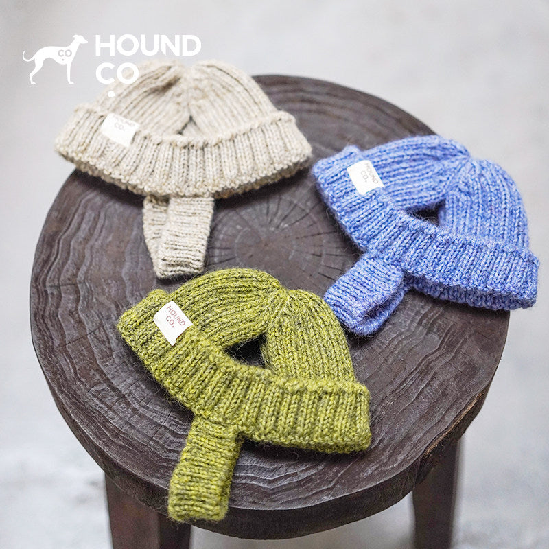 Handcrafted Peruvian Wool Pet Knit Hat dog product view 04