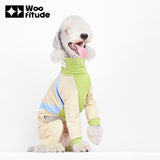 High-Stretch UV Protection Dog Suit, Green color