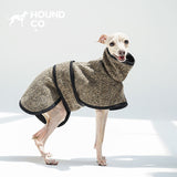Hound Co. City Wool Coat in Sand Marl for dogs