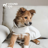 Hound Co. Easy-On Puffer Jacket in Off-White for dogs
