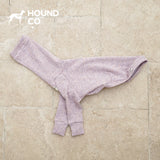 Hound Co. Essential Fleece Pajamas in Taro for Italian Greyhound