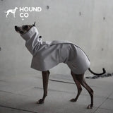 Hound Co. Lightweight Raincoat in Silver for dogs