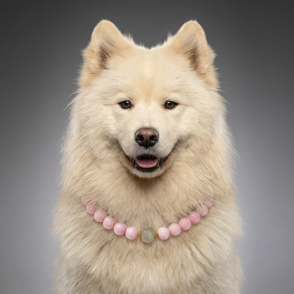 Pink Crystal Collar