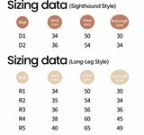 English sighthound and long-leg size guide for the Retro Revival brushed dog vest