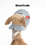 Textured Dog Bucket Hat, Sea Salt Blue color
