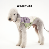 Textured Utility Dog Vest, Taro Purple color