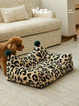 Vintage Pattern Pet Sofa Bed, product photo